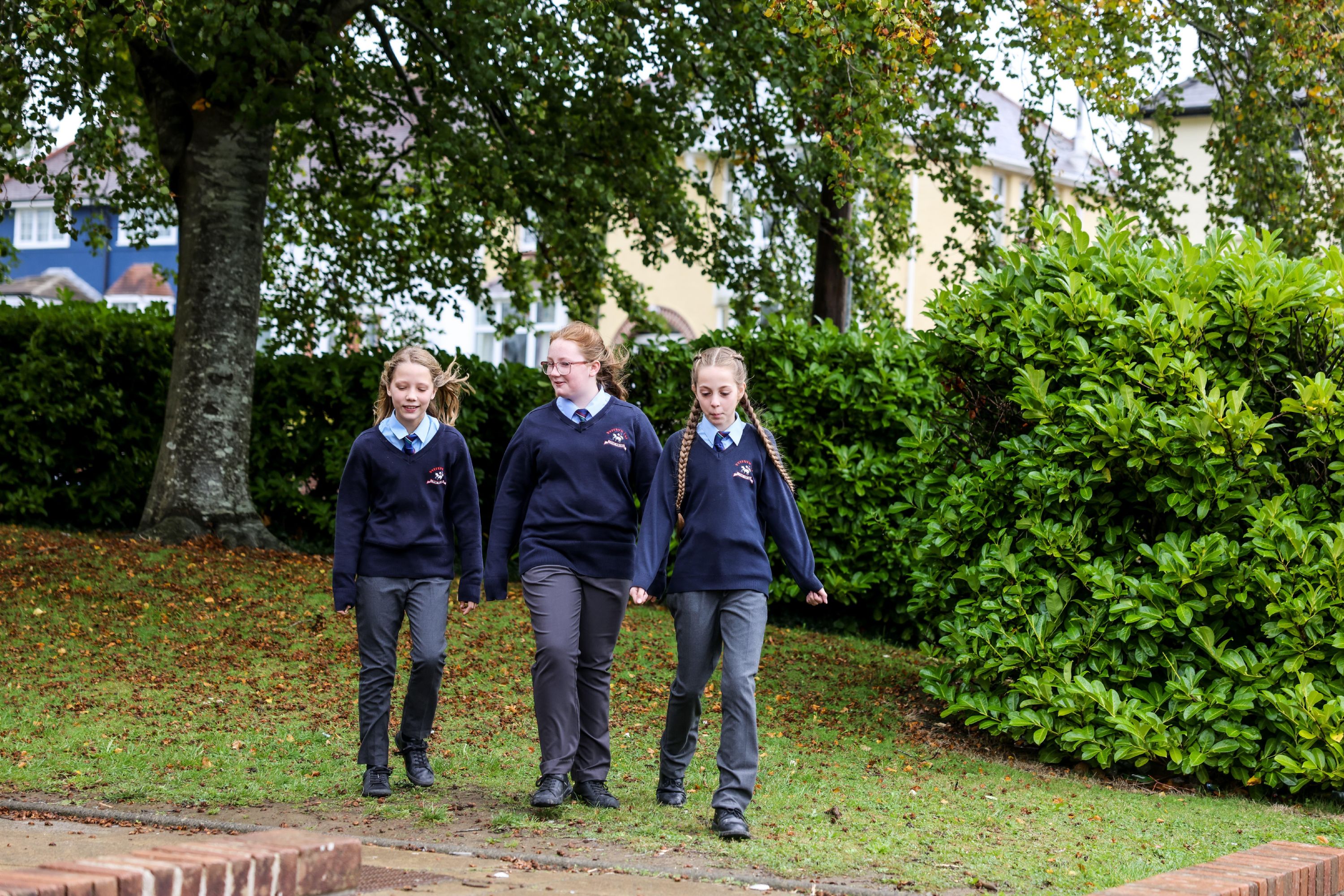 Girls school uniform